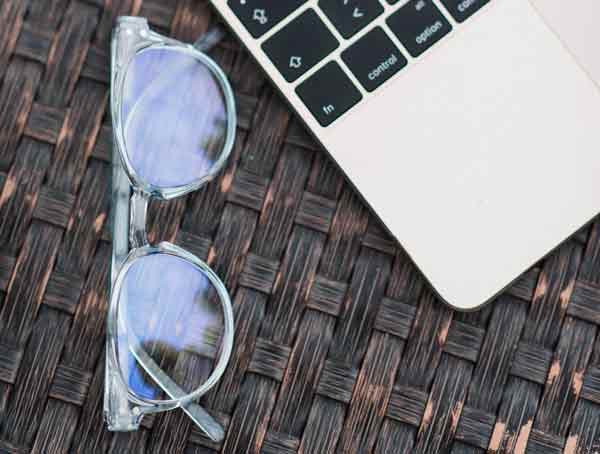 Les lunettes anti lumière bleue