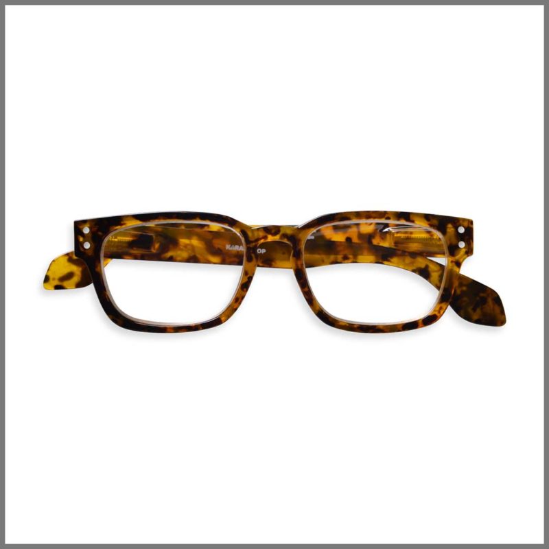 Lunettes Loupe De Lecture élégantes L7032 — Noir Strié, Norme CE, Pour Femmes, Neuves