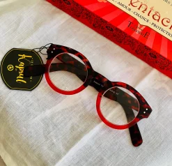 Alternative view of K113 - Lunettes de lecture - Léopard et Rouge