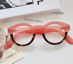 Alternative view of K131 - Lunettes Loupes de Lecture - Écaille et Abricot