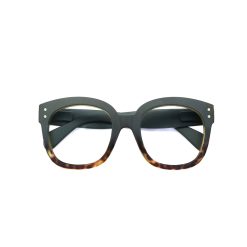 K2025 - Lunettes de lecture - Coloris Bicolore Vert Sapin / Écaille