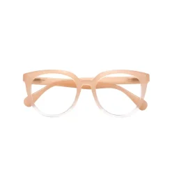 K2110 - Lunettes Loupes de Lecture - bicolore beige / cristal brillant