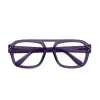 K2410 - Lunettes Loupes de Lecture - Aubergine brillant